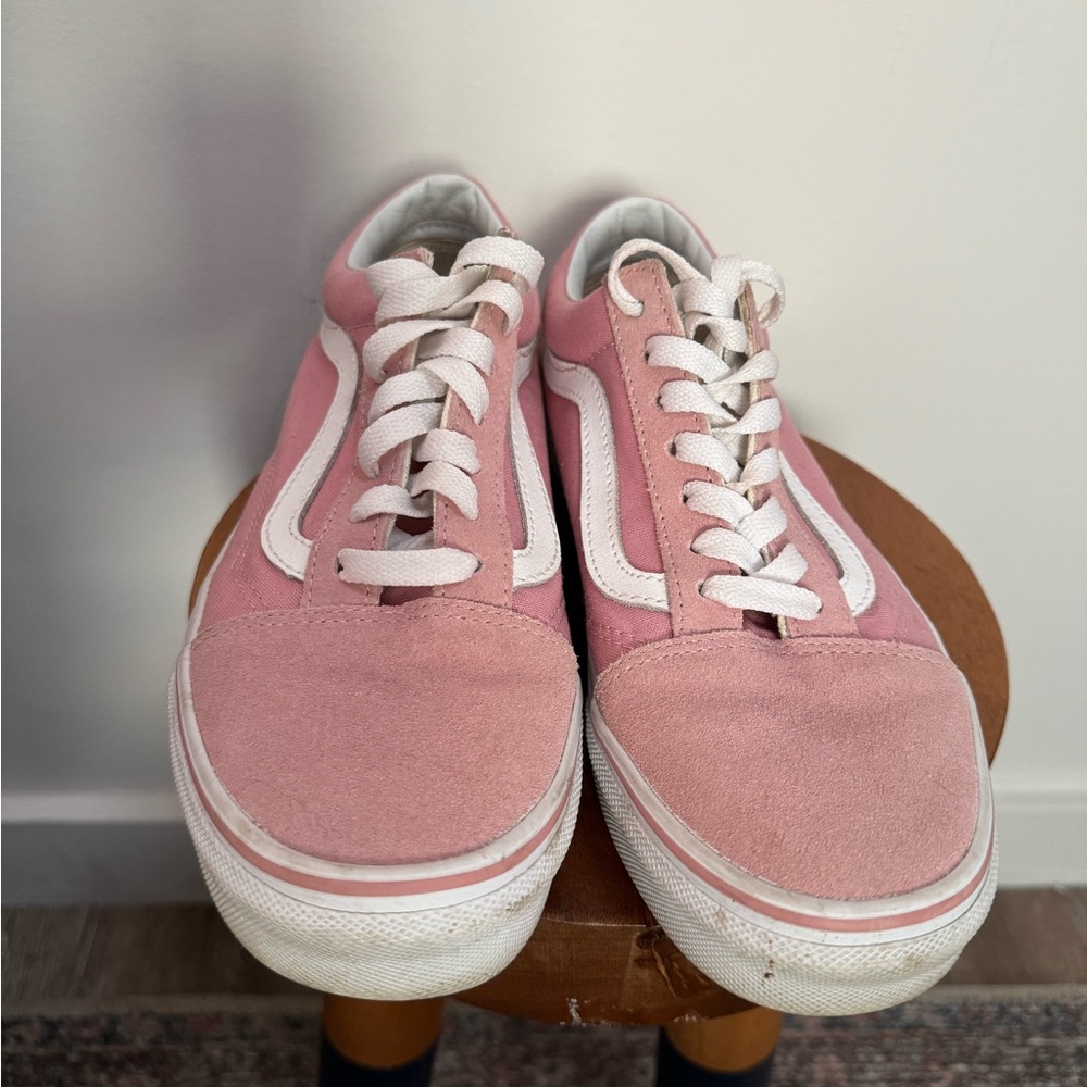 Vans Pink and White Sneakers - Picture 4 of 5